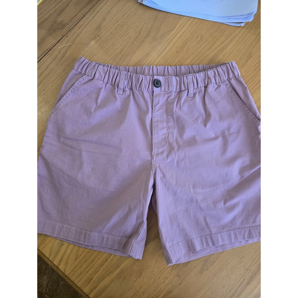 Chubbies The Dahlias 7 Inch Stretch Shorts Mens M Pink 012222-025 Salmon - Picture 4 of 6